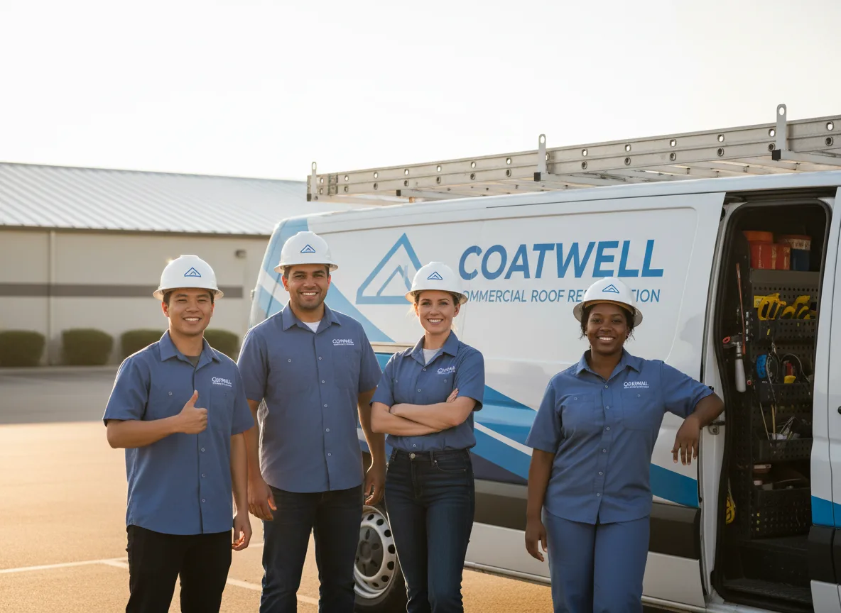 Commercial roof coating company in Kingsley, MI